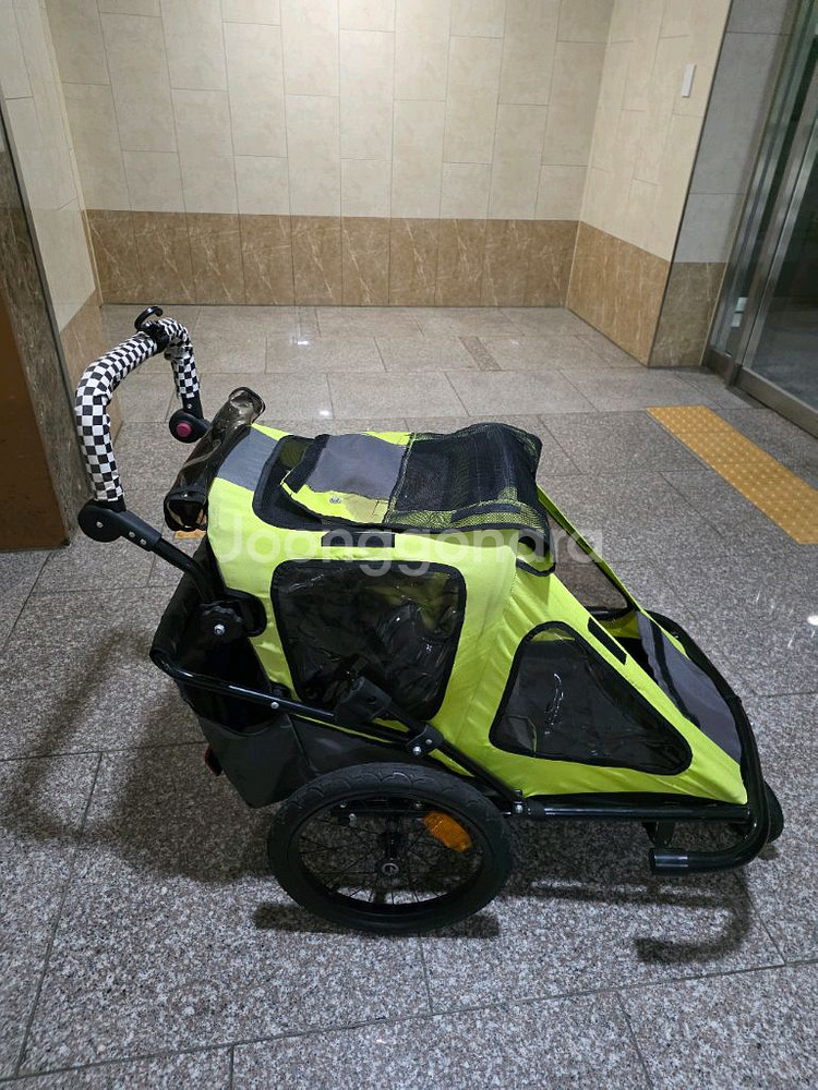 산타자 자전거 트레일러 팝니다 1인용--1