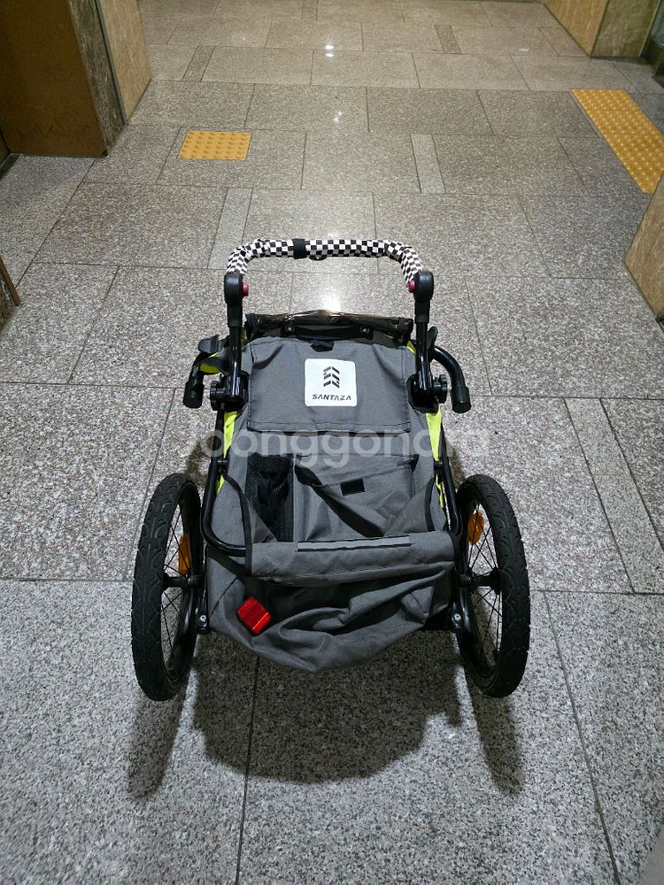 산타자 자전거 트레일러 팝니다 1인용--6