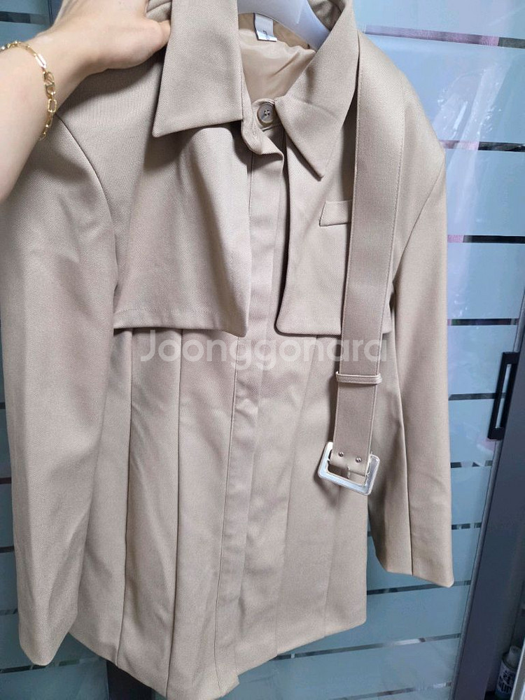 트렌치코트원피스 새상품--0
