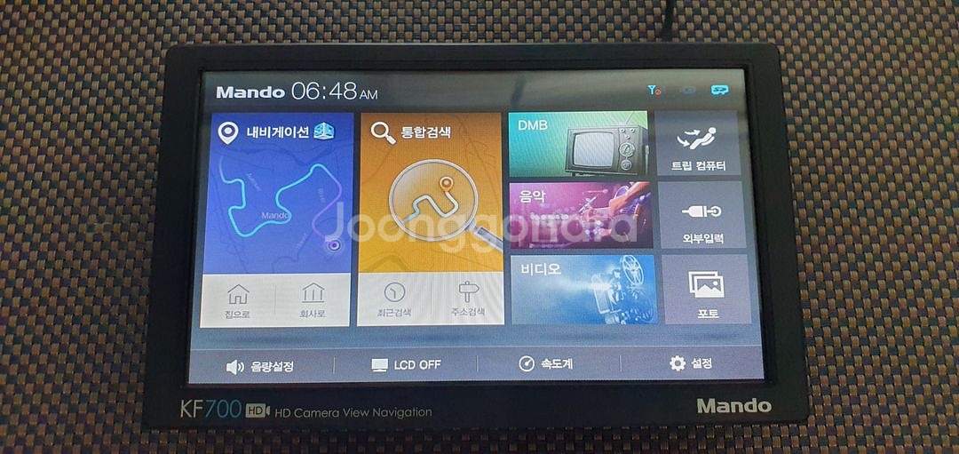 (8인치) 만도 KF700HD 네비게이션--1