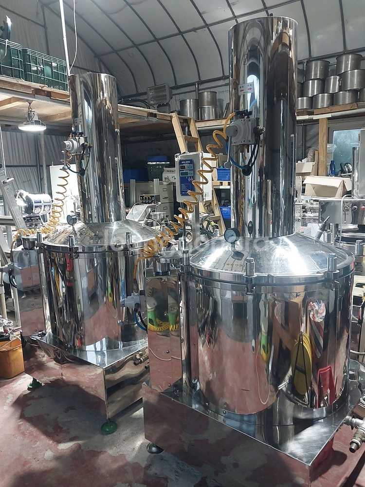 전기 공압 추출기 산엽용 롤 포장기--1