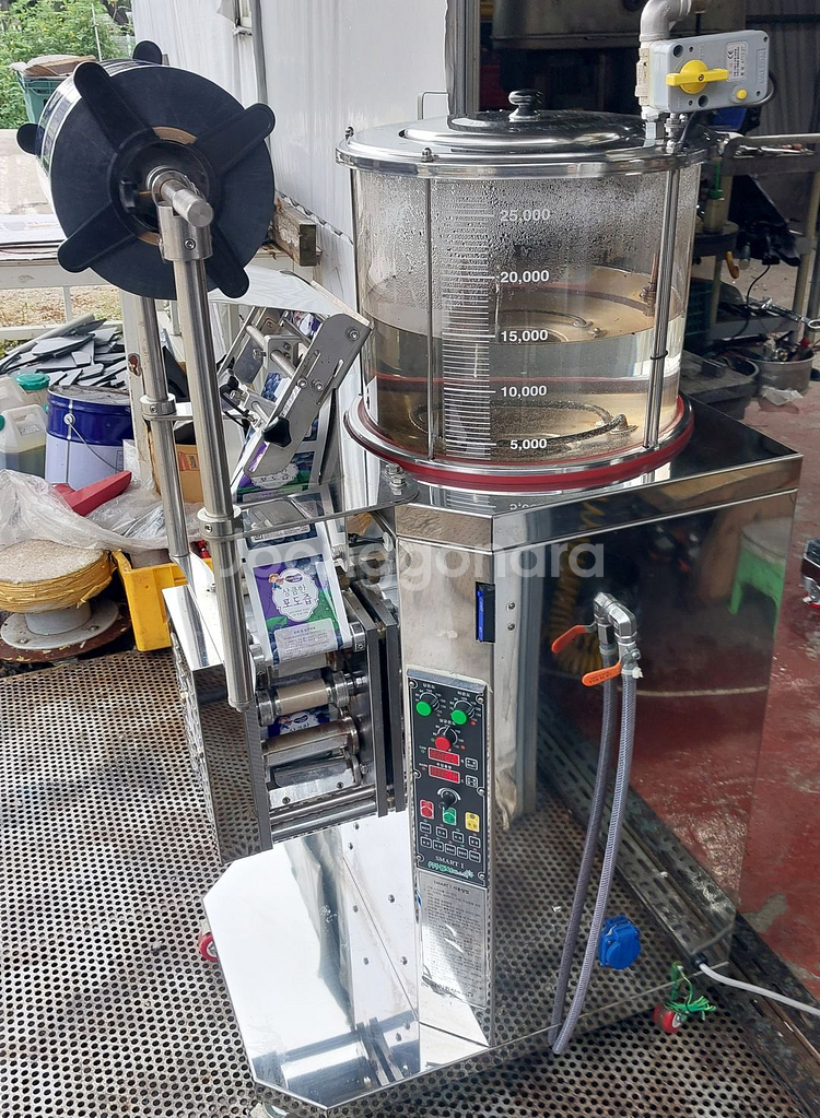 전기 공압 추출기 산엽용 롤 포장기--5