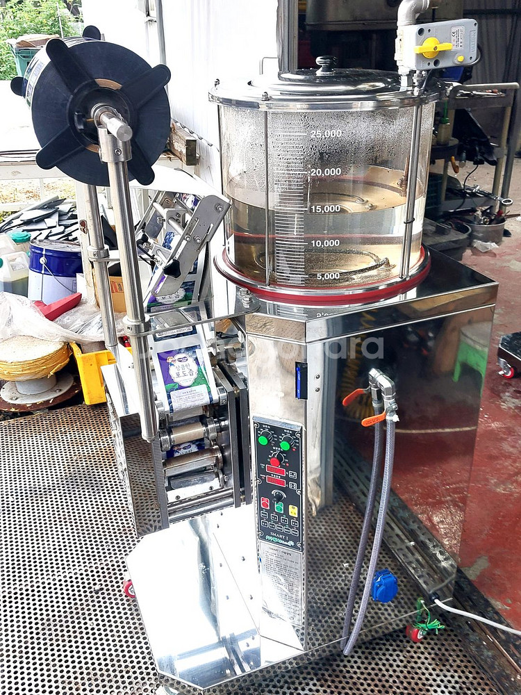 전기 공압 추출기 산엽용 롤 포장기--7