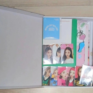 풀구성) 아이브 2023 시즌그리팅 시그 개봉 스스퀘