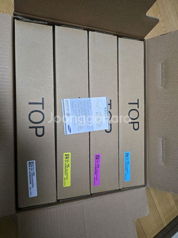 삼성 레이저 프린터 CLT-P406C 정품 토너 세트--2