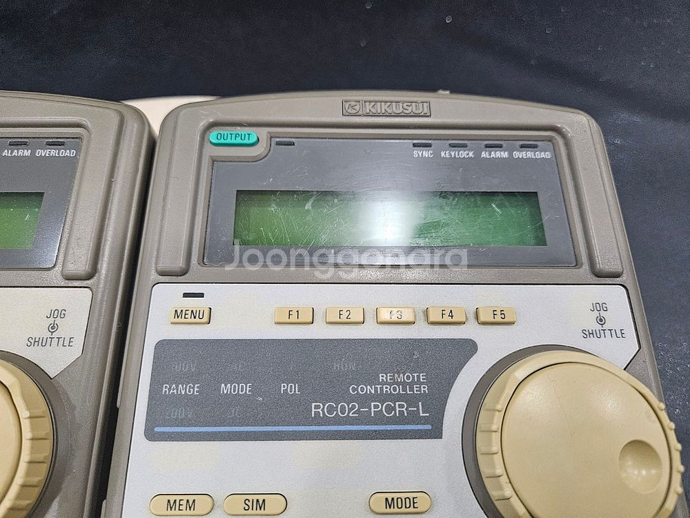 KIKUSUI RC02-PCR-L 리모콘--1