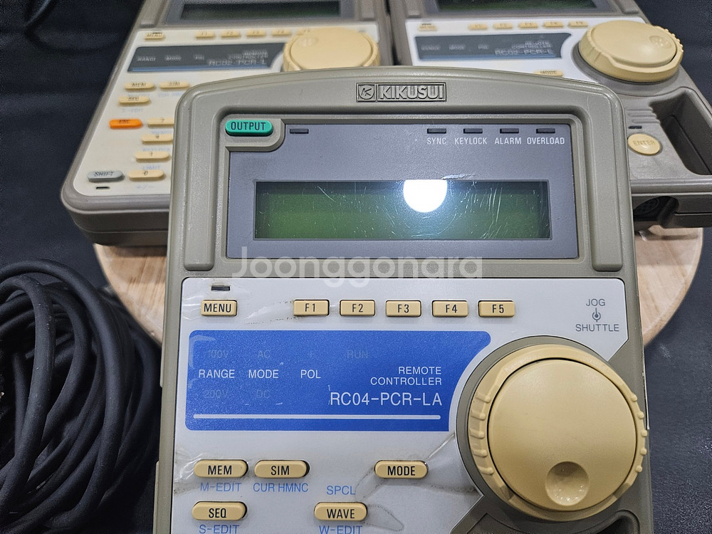 KIKUSUI RC02-PCR-L 리모콘--2