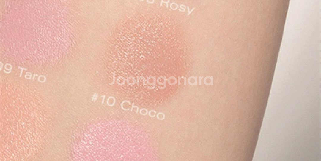 삐아 짱구 에디션 블러셔 다우니초코--2