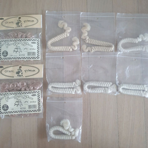 퀼트인형 머리 카락