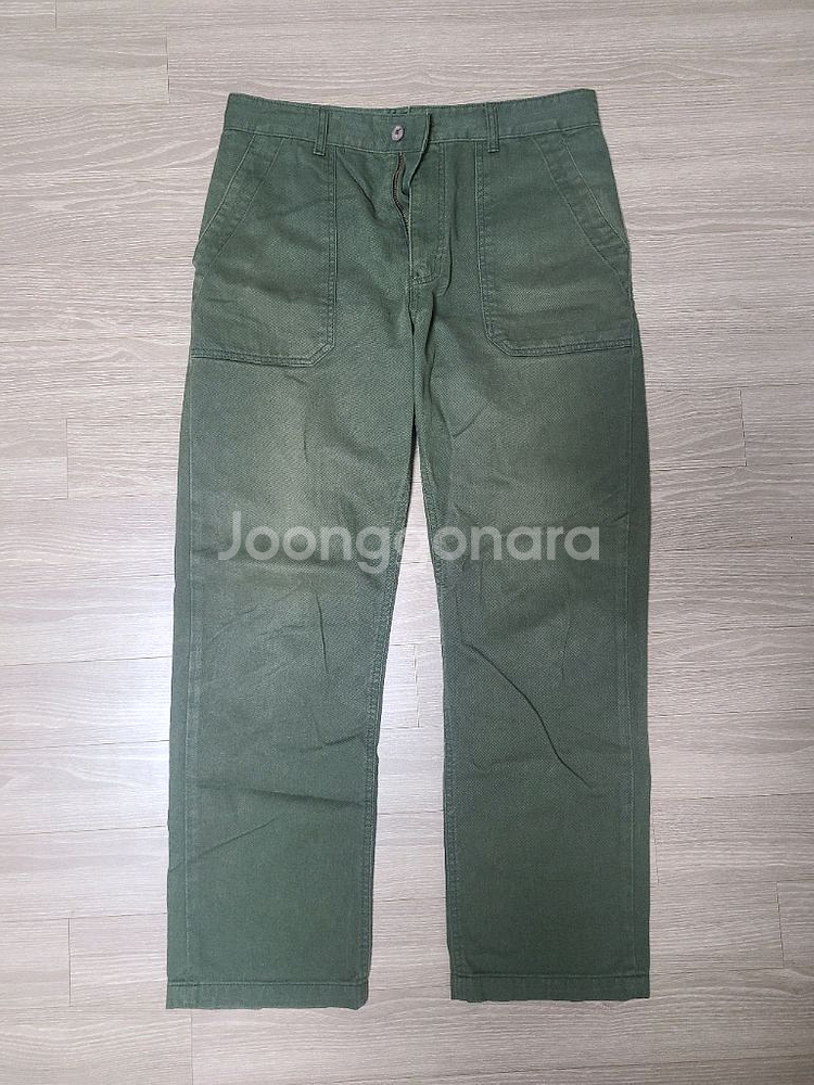 유니폼브릿지 바지 올리브 그린 XL--0