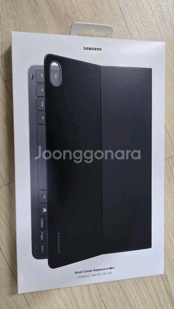 갤럭시탭 S11 북커버 슬림키보드 팝니다.--1