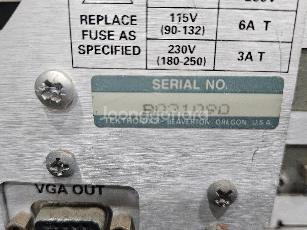 Tektronix VM700T 비디오어날라이저--6