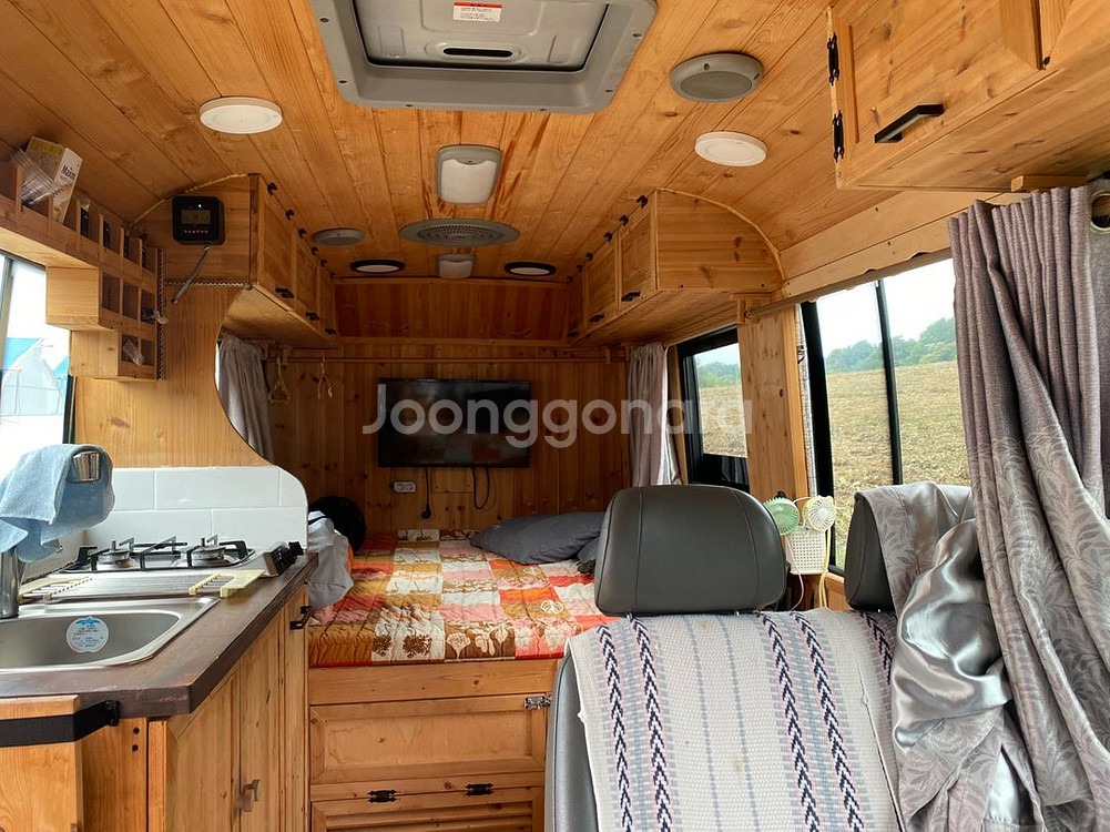 캠핑카 카운티 숏바디 팝니다!--3
