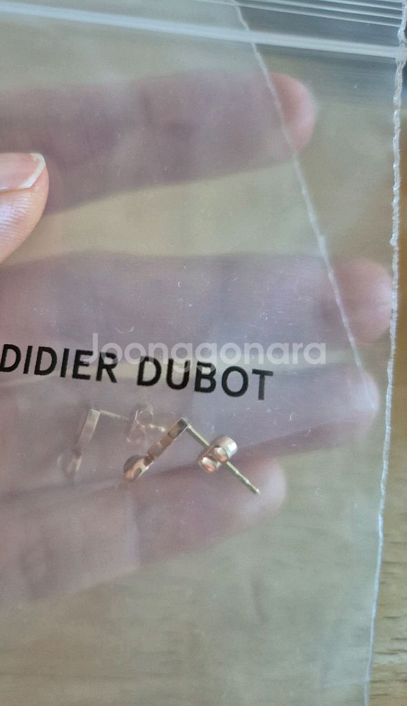 디디에두보 셀렉시옹디 14K 문스톤귀걸이 새상품--0