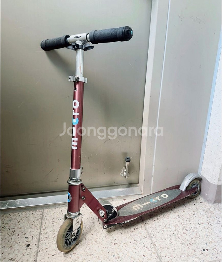 마이크로 킥보드 LED 접이식휴대 가능--1