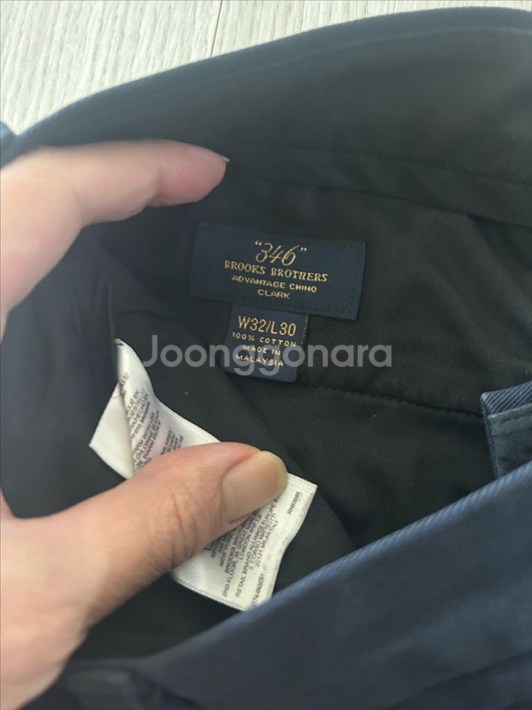 브룩스브라더스 치노팬츠 면바지 팝니다--2