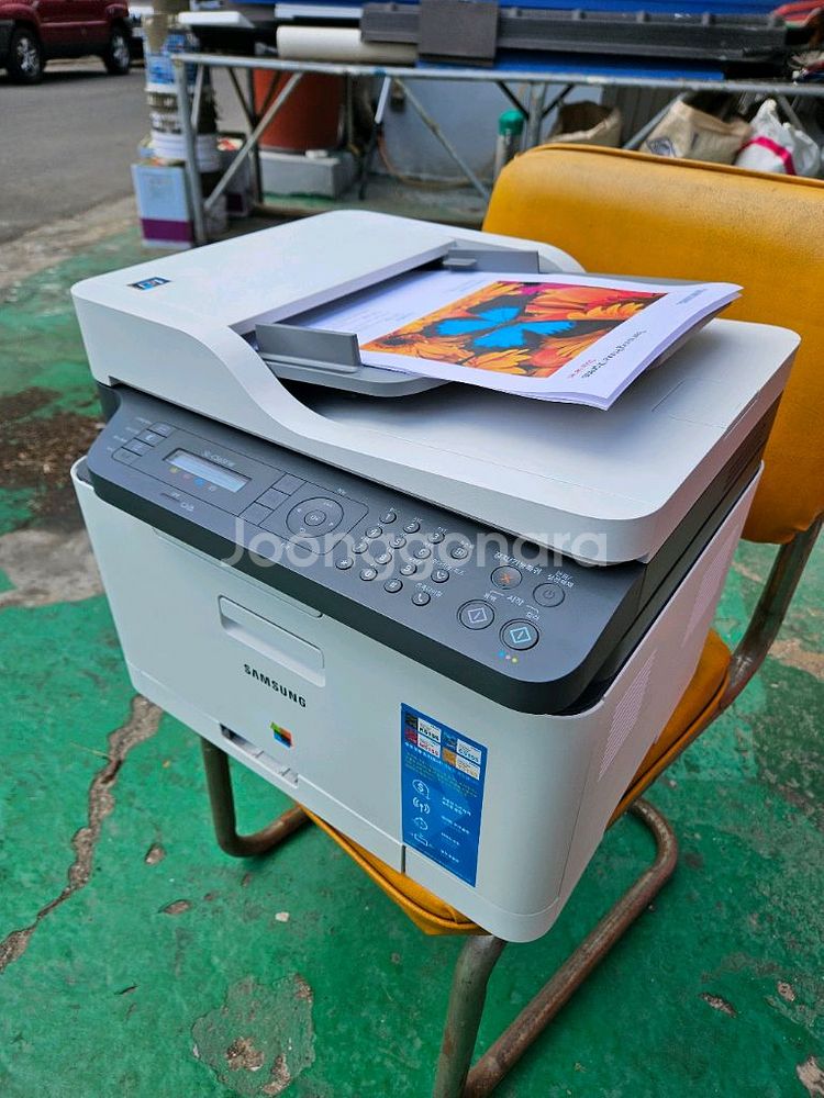 삼성칼라레이져복합기 SL-C563FW--0
