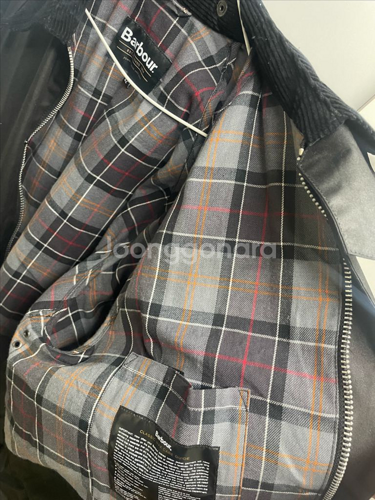 바버 비데일 왁스 자켓--5