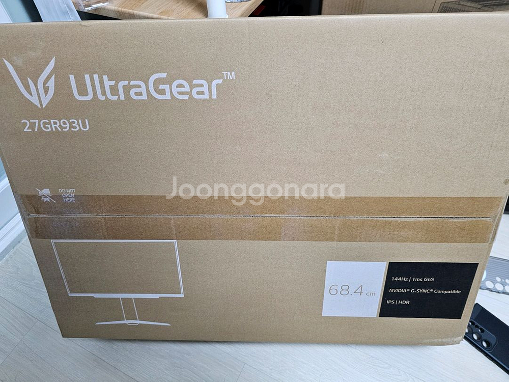 LG 27인치 4K 144Hz 모니터. 시흥시--3