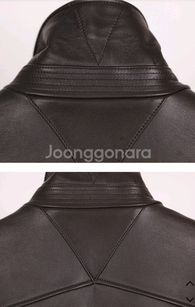 보테가베네타st 트라이앵글 레더자켓(주카스페이스)--3