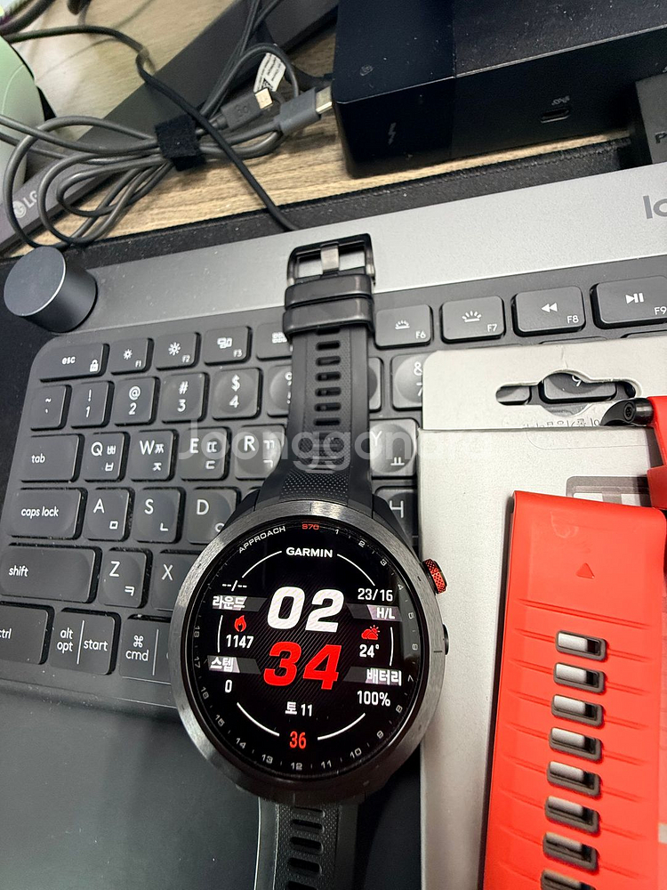 가민 S70 GC 등고선 47mm 워치만--0