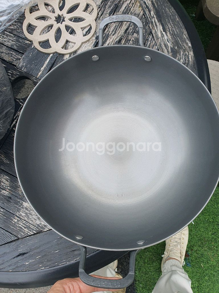 높은경질 전골냄비(새것)--0