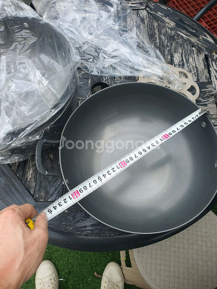 높은경질 전골냄비(새것)--2