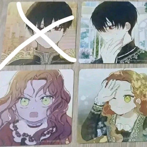 이번생은가주가되겠습니다 투니크 콜라보 카페 코스터 굿즈