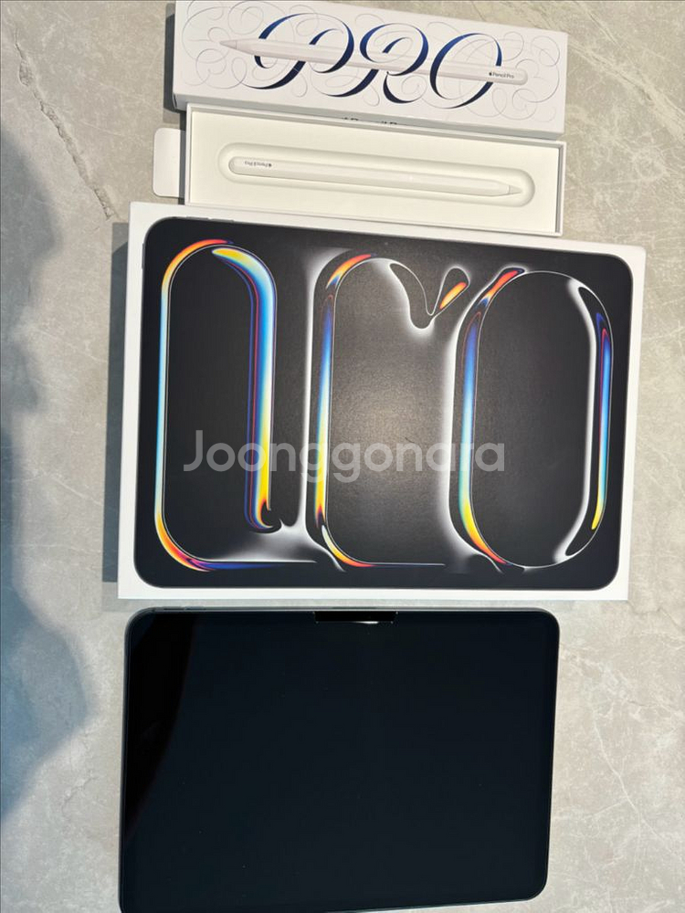 아이패드 프로 m4 11 256g 와이파이, 애플펜슬--0