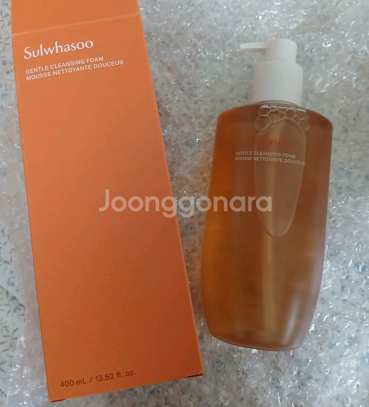 대용량)설화수 순행 클렌징 폼 400ml (새상품)--0