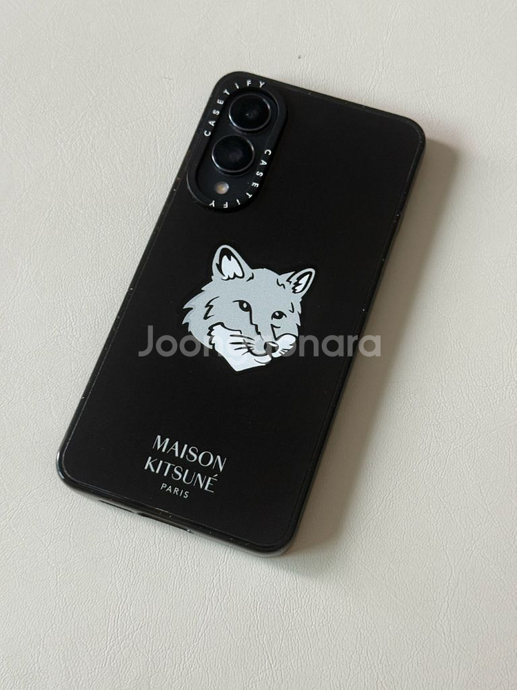 갤럭시 s25 엣지 케이스티파이 메종키츠네 케이스--0