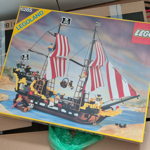 올드레고 6285 카리브의 해적선 상태좋은 중고