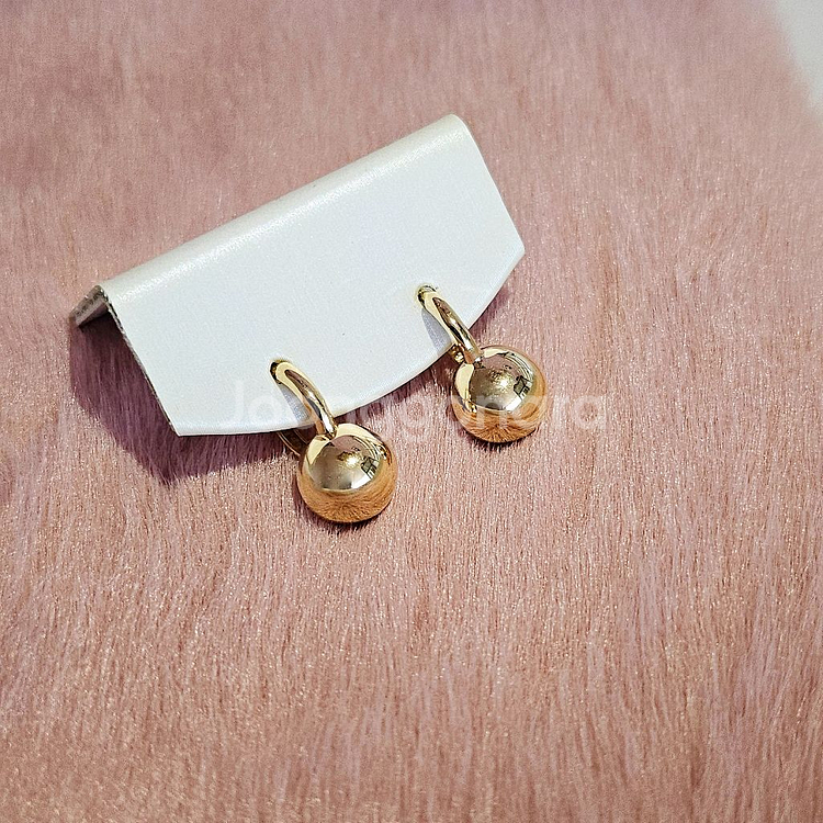 14k 공 귀걸이--2