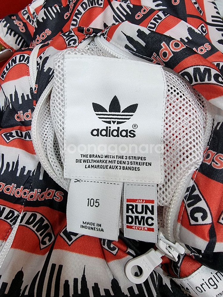 아디다스 X RUN.DMC 리버시블 자켓 (C662--4
