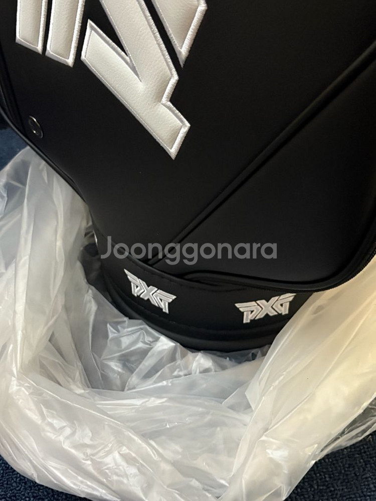 pxg 9인치 라이트 캐디백 골프백 블랙 새상품--5