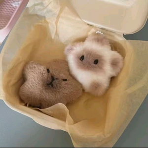 새상품) 고양이, 카피바라 행운키링 /정가 4,900원