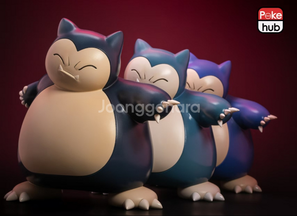 포켓몬 레진 스케일월드 피규어 - pokehub 잠만보--1