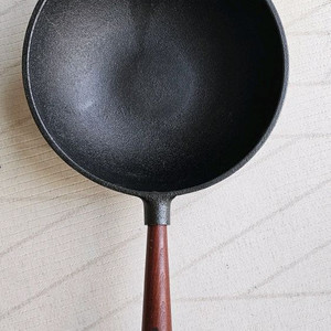 스켑슐트 트래디셔널 무쇠 베이비 웍 25cm