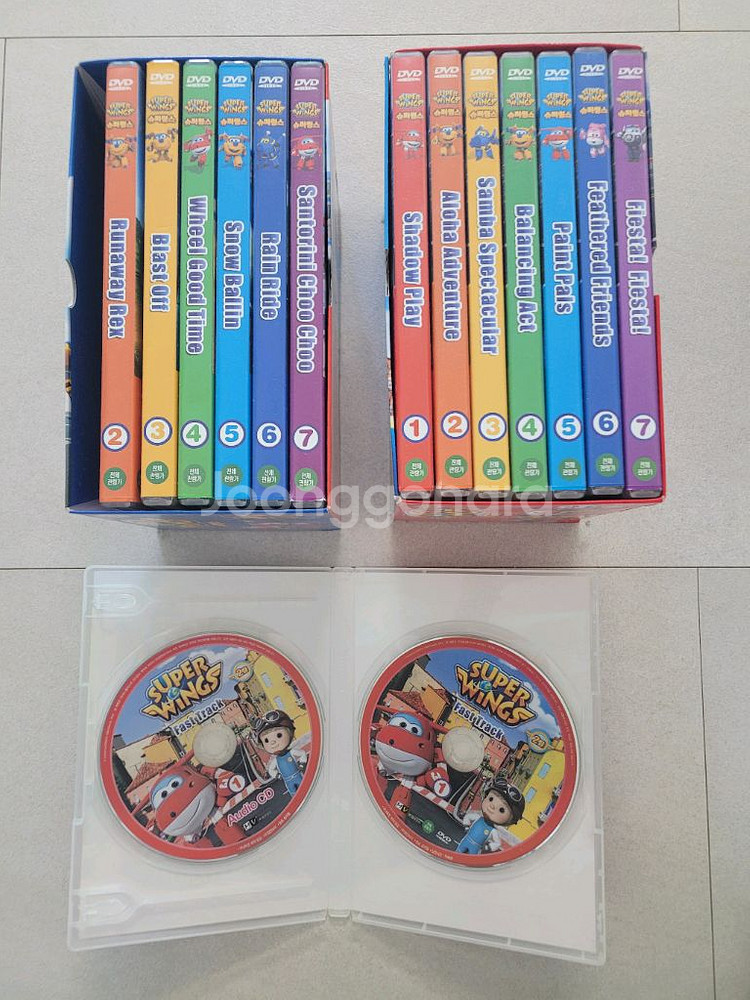 슈퍼윙스 dvd + cd--0