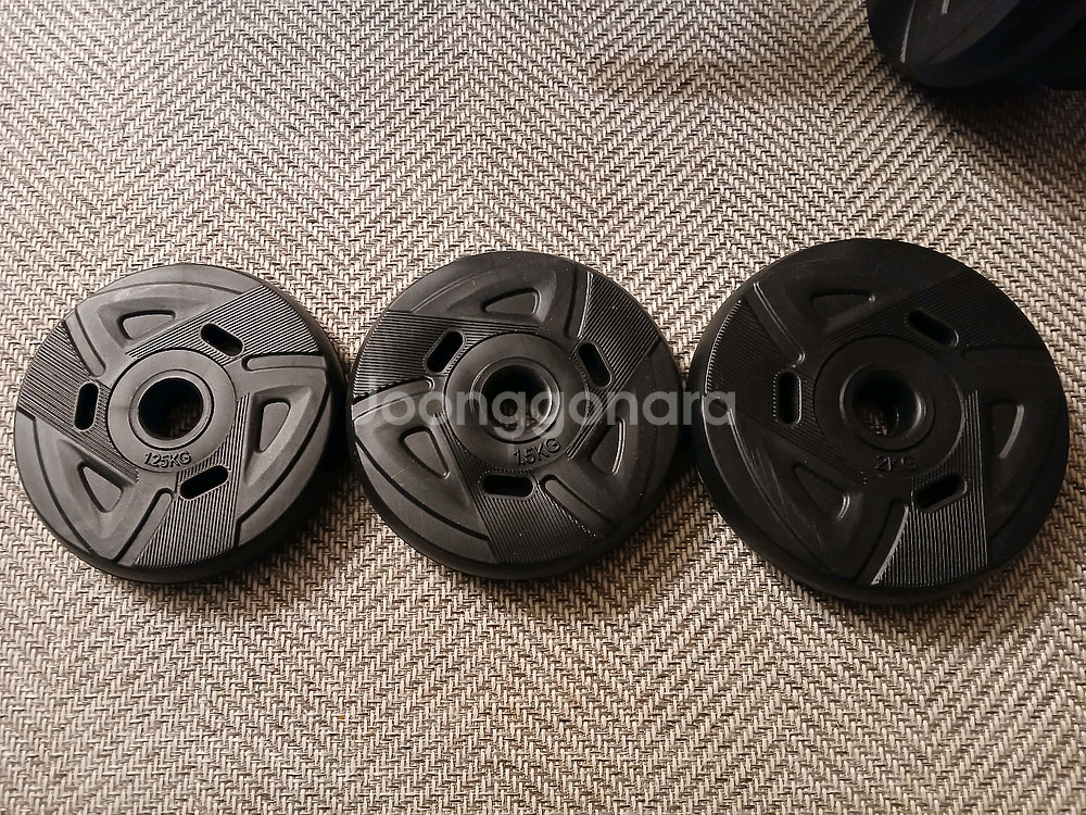 10kg 무게조절 덤벨 아령 2세트 팝니다--3
