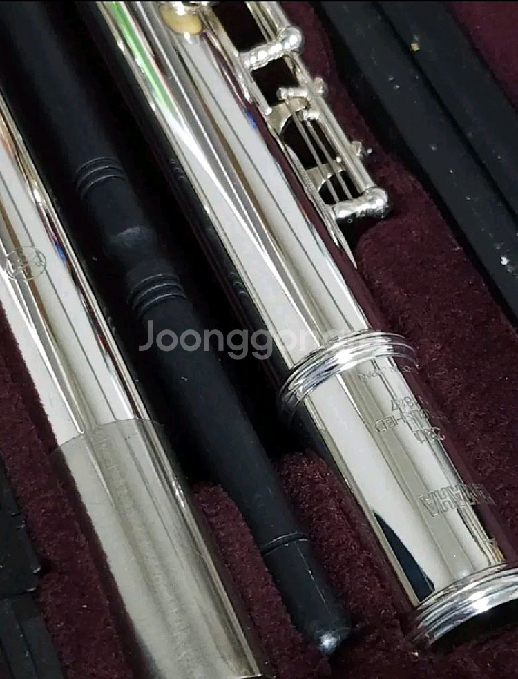 일제 야마하 플룻 221 (A급 세척조율완료 )--4