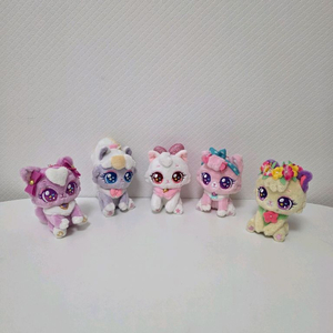 위시캣 서프라이즈박스 인형 5개 일괄