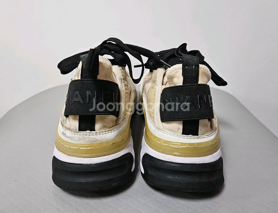 샤넬 믹스드 파이버 스니커즈 39사이즈(245)--4