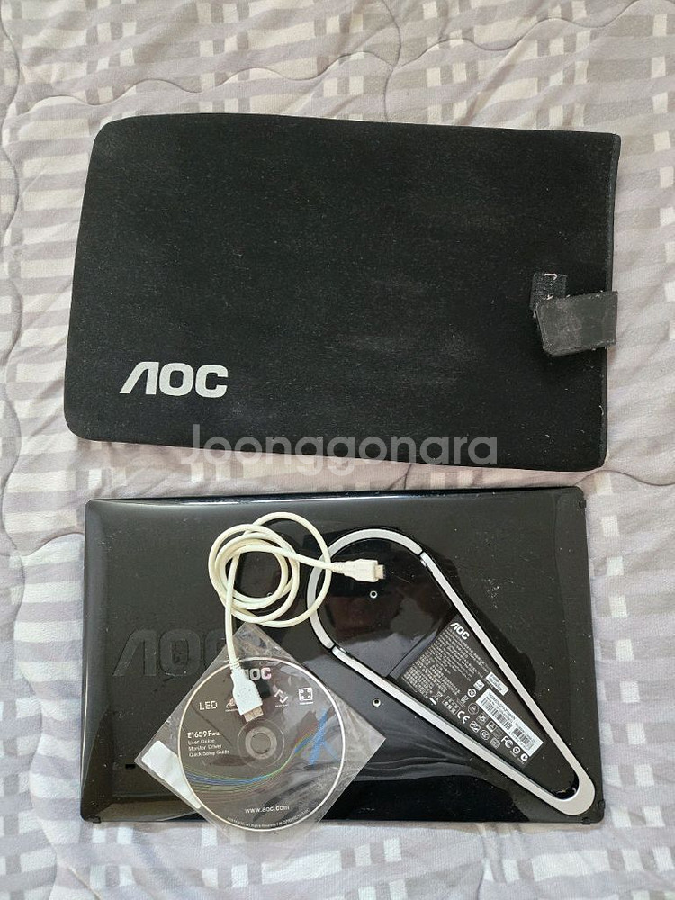 AOC 휴대용 디스플레이 3.5만 (e1659Fwu)--1