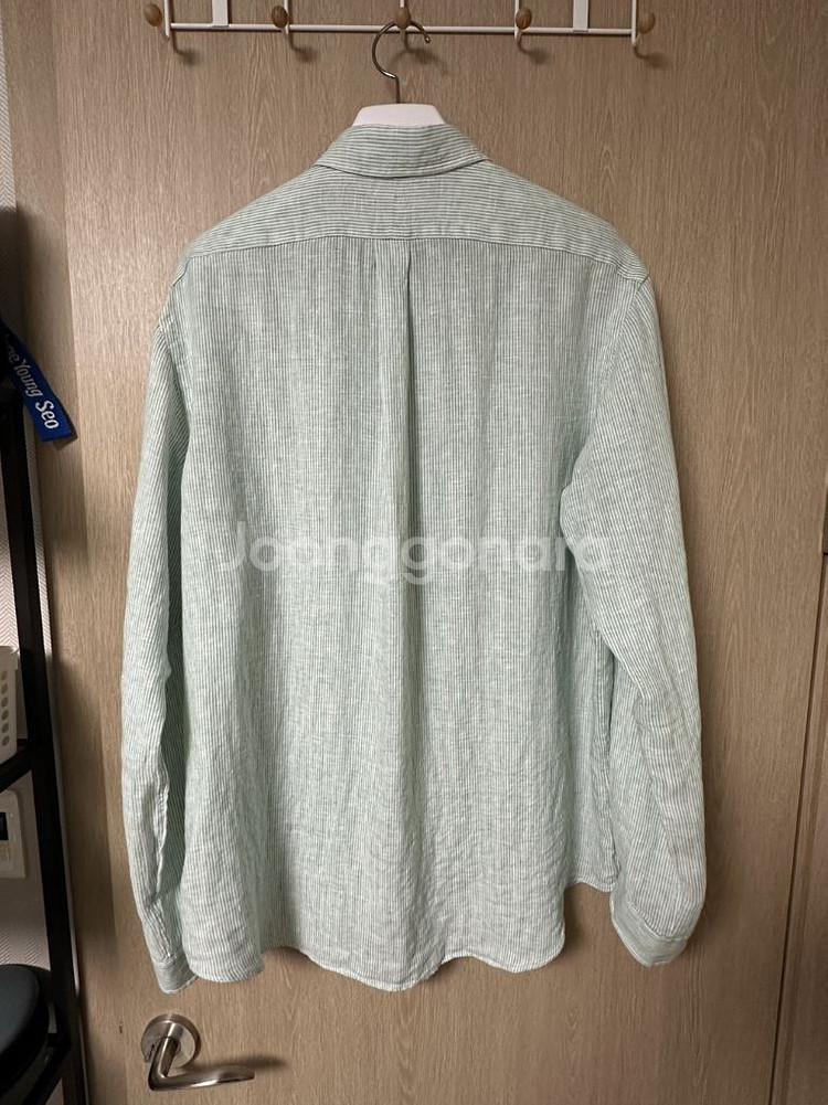 폴로/25ss 스트라이프 린넨 셔츠/XL--1