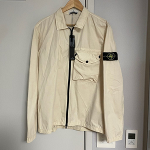 스톤아일랜드 117WN 올드이팩트 오버셔츠 아이보리XL