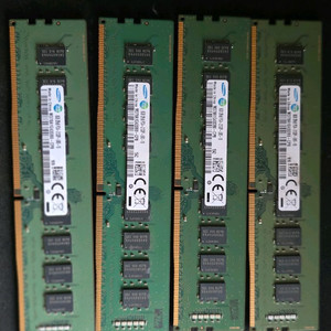 풀뱅크 ddr4 8g*4개 32g 팝니다 현대예약