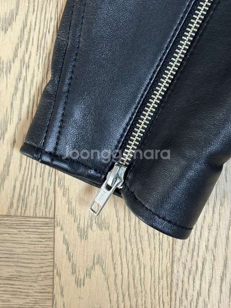 일꼬르소 블랙 양가죽 라이더 자켓 100--3