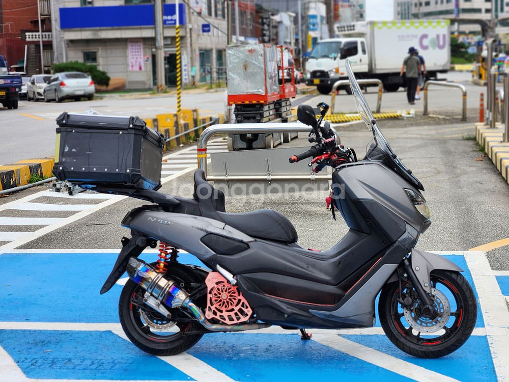 20년식/nmax125cc/3만/구변o/베달세팅/팝니다--3