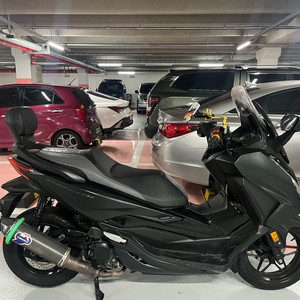 혼다 포르자350 24년식 떼르미뇨니 구변